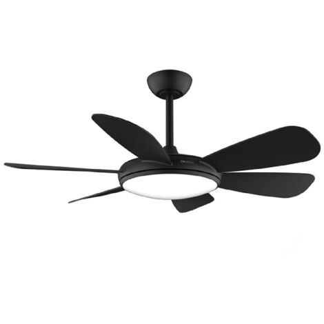 Cecotec Deckenventilator mit Licht EnergySilence Aero 5200 Schwarz Pro