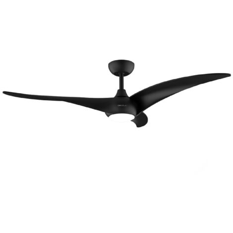 Cecotec Deckenventilator mit Licht EnergySilence Aero 5295 Schwarz