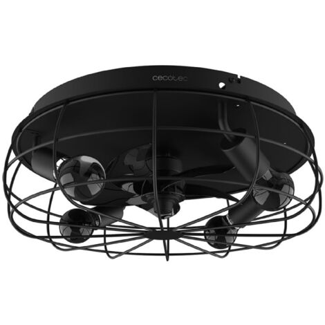 Cecotec Deckenventilator mit Licht EnergySilence LampAero 600 Eisen Design