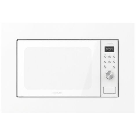 Cecotec Einbau-Mikrowellen mit Teller GrandHeat 2000 Built-in White