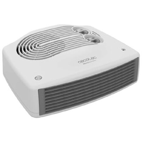 Cecotec Elektrischer Heizlüfter ReadyWarm 3000 Horizon Weiß. Heizlüfter mit 3000 W und 2 Leistungsstufen mit einstellbarem Thermostat