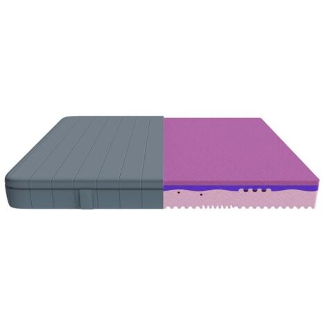 Cecotec Flow Genuine Viscoelastic Mattress + 90x190. 3 Lagen, Höhe 28 cm, High Firmness, Profilkern deof HRC2+ Foam, MorphoAdapt+, SoftFresh &amp EasyClean