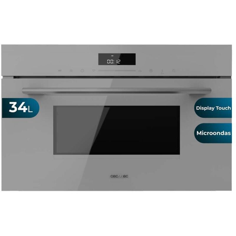 Cecotec - Micro-onde encastrable Bolero Hexa MW703800 Glass Grey