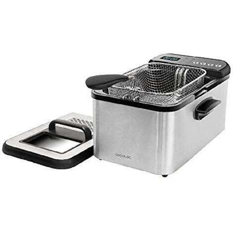 Cecotec Freidora con aceite Freidora Con Aceite Cleanfry Luxury 3000