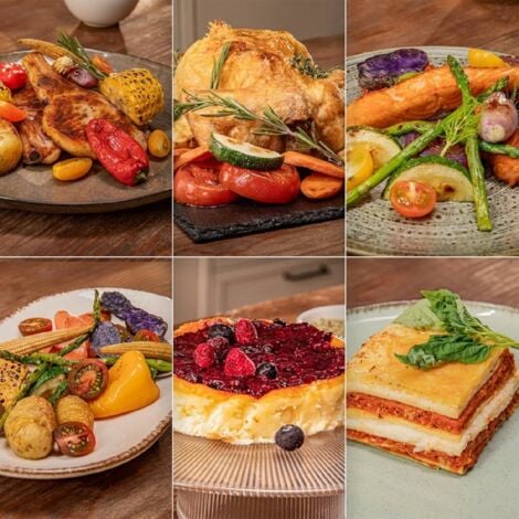 Cecotec Freidora de Aire sin Aceite - Air Fryer 12L Cecofry DuoLevel 12000 Window. 2900W, 2 Cubetas 6L, Cocina hasta 4 Alimentos