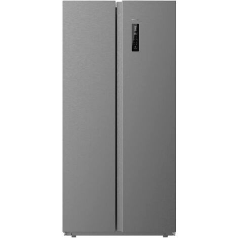 Cecotec Frigorífico Bolero CoolMarket SBS 559 Inox E. 559 L, 177 cm X 90 cm, Clase E, Sistema Multi Air Flow, Total No frost, Motor inverter plus.