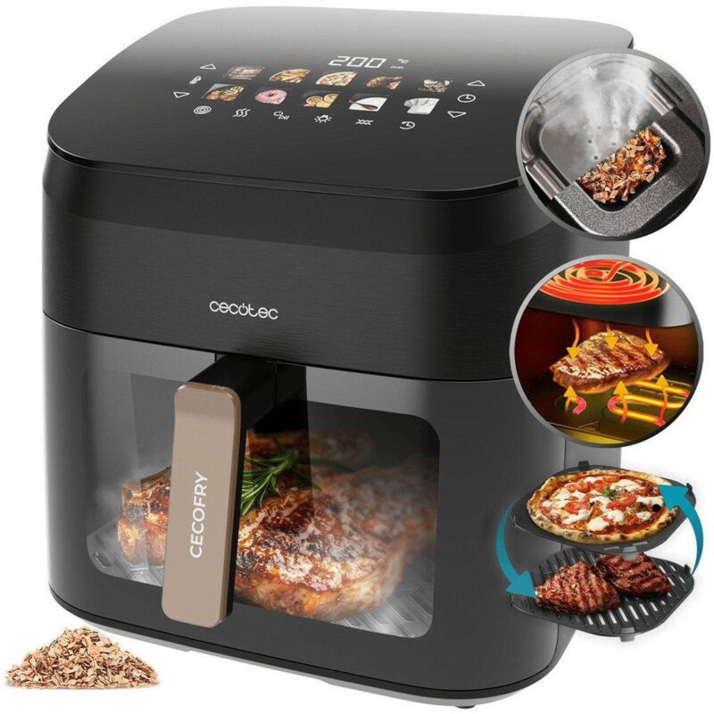 Friteuse sans huile Cecofry&Grill Smokin' 8500 - Cecotec