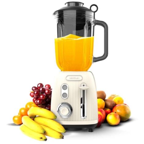 Cecotec Frullatore con tazza Power Black Titanium RetroBeige