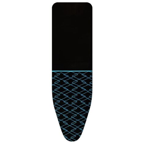 Cecotec Funda de Tabla de Planchar StrongBoard 400 Borneo. Funda 100% algodón, 4 mm de Espesor, Protección ignífuga, Tamaño 135 x 55 cm