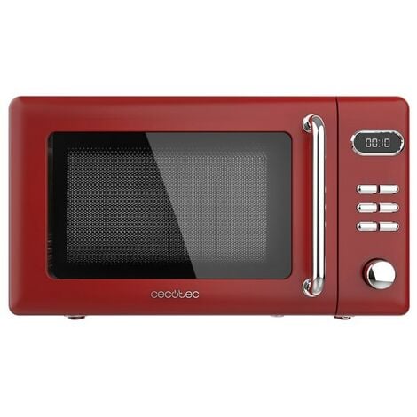 Cecotec Grill Mikrowelle Proclean 5110 Retro Red