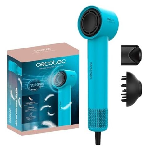 Cecotec Ionicare Rockstar Style Blue Asciugacapelli Motore Brushless Blu