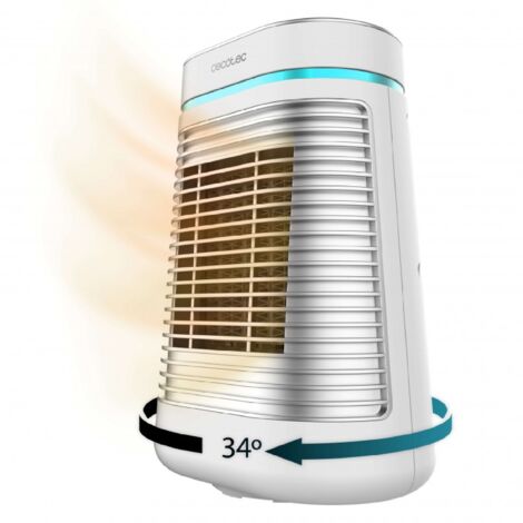 Cecotec Keramische Tischheizgeräte ReadyWarm 1550 Max Ceramic Rotate White
