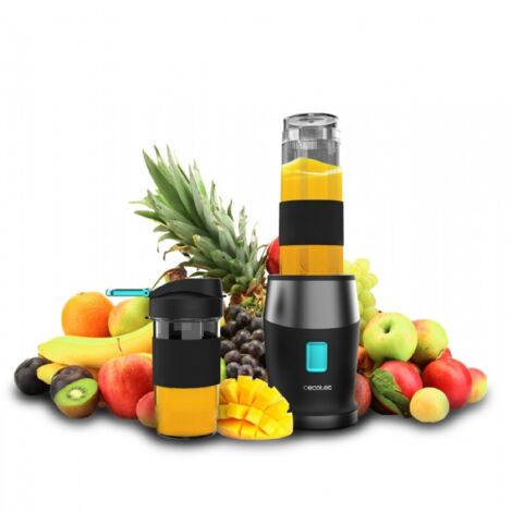 Cecotec Licuadora Portátil Titan negra 900 W 570 ml