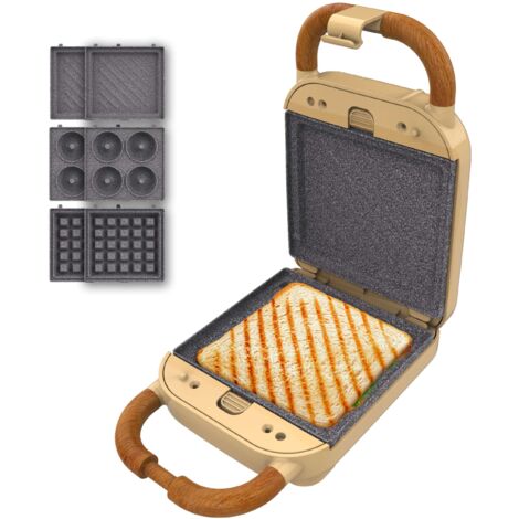 Cecotec Macchine per sandwich Rock'nToast Retro One Yellow