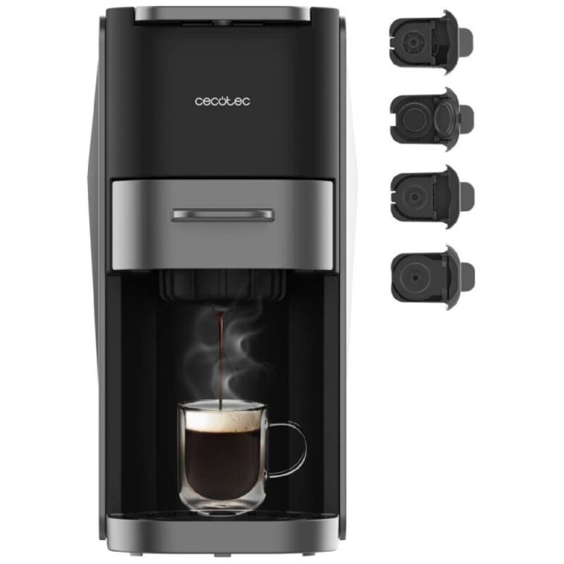 CECOTEC  Machine &agrave; Caf&eacute; &agrave; Capsules Freestyle Compact Dark Roast