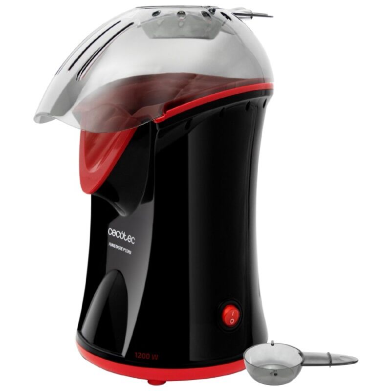 Machine à Pop-Corn Fun&Taste Pop Corn - Machine à pop-corn de 1200W, Système Amovible, Cuillère de Dosage Incluse, Protection Contre la Surchauffe