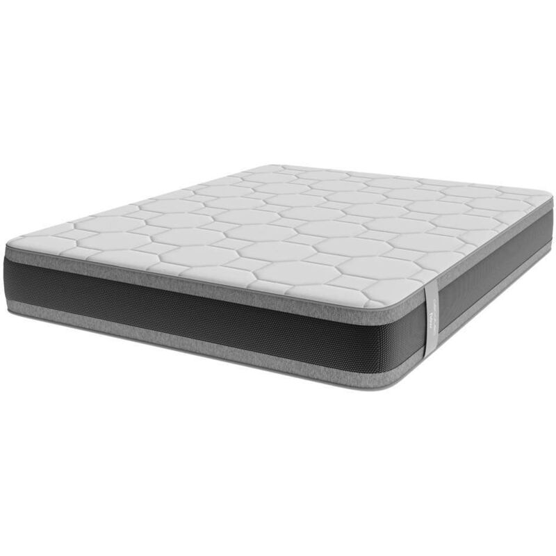 Matelas Purevital5900 120 x 190 Multi-Couche, 32 cm de Hauteur, Haute Fermeté, Mousse de Mousse + Noyau, Double Système Double Système pour l'hiver