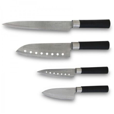 Cecotec Messer 4-Messer-Set Santoku
