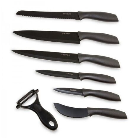 Cecotec Messer Titanium 7-Messer Set.
