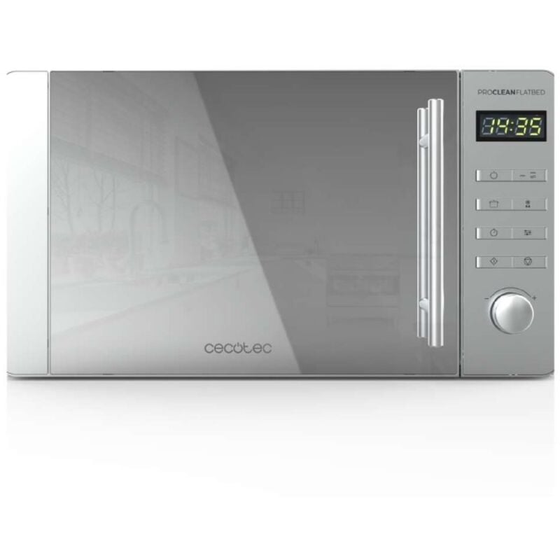 Cecotec - Micro-onde sans plateau tournant Proclean 5120 Flatbed Mirror