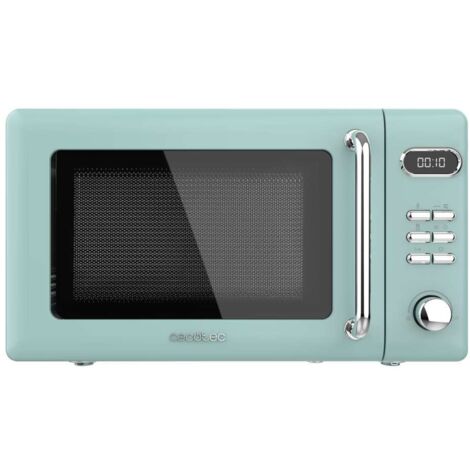 Cecotec – Micro-ondes à poser 20L – Puissance 700W – 8 programmes de cuisson – Décongélation parfaite – Sécurité enfants