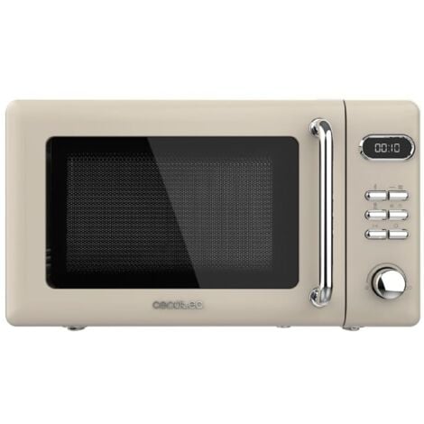 Forno Microonde Klarstein Victoria 20 - 20L, 800W, Griglia 1000W, Design Retrò, Montabile, Avorio - Foto 11