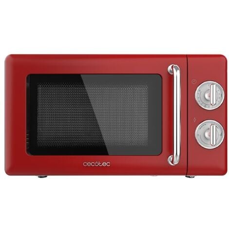 Cecotec Microondas solo Microondas 20l proclean 3010 retro red