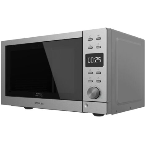 Cecotec Mikrowelle ohne Drehteller GrandHeat 2000 Flatbed Steel