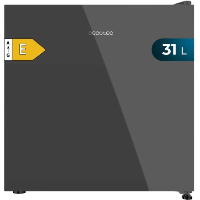 Cecotec - Mini-réfrigérateur Bolero CoolMarket tt 31 Dual Grey Glass e