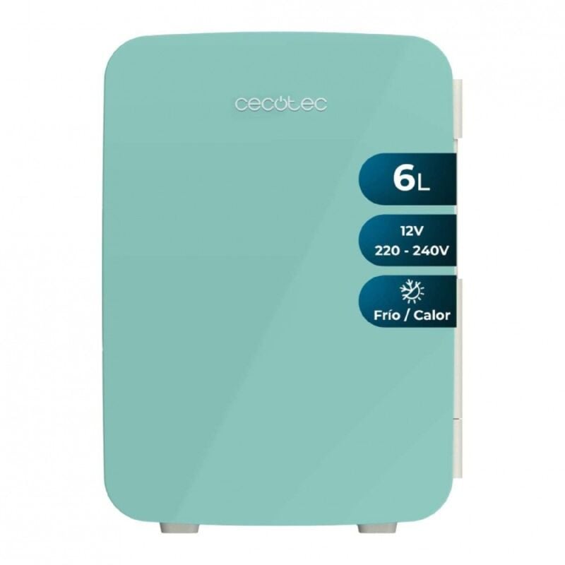 Cecotec - Mini-réfrigérateur Bolero MiniCooling 6L Bahamas Mint