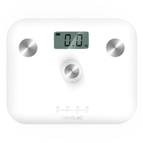 Cecotec Personenwaage ohne APP Surface Precision EcoPower 10100 Full Healthy White