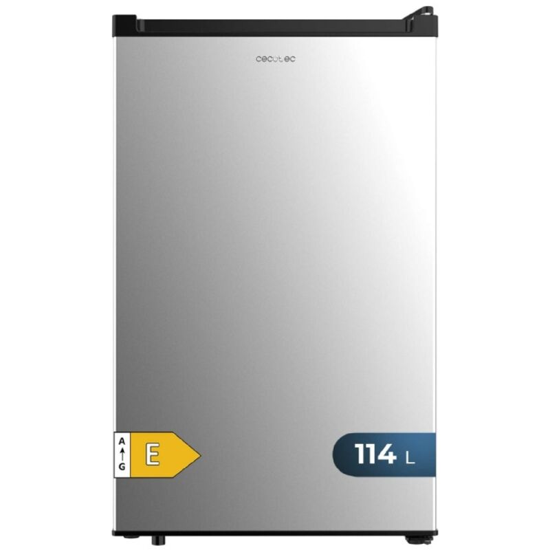 Cecotec Bolero CoolMarket TT Mini r&eacute;frig&eacute;rateur 114L E acier inoxydable