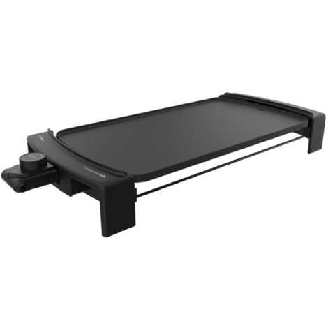 Cecotec Plancha Électrique Tasty & Grill 3000 Blackwater. 2600 W, Aluminium Fondu, Résistance sous forme de E, Thermostat ajustable, Convient pour un nettoyage au lave-vaisselle