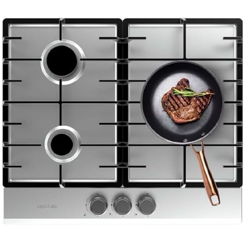 Cecotec - Plaque gaz Bolero Squad g 3200F Inox