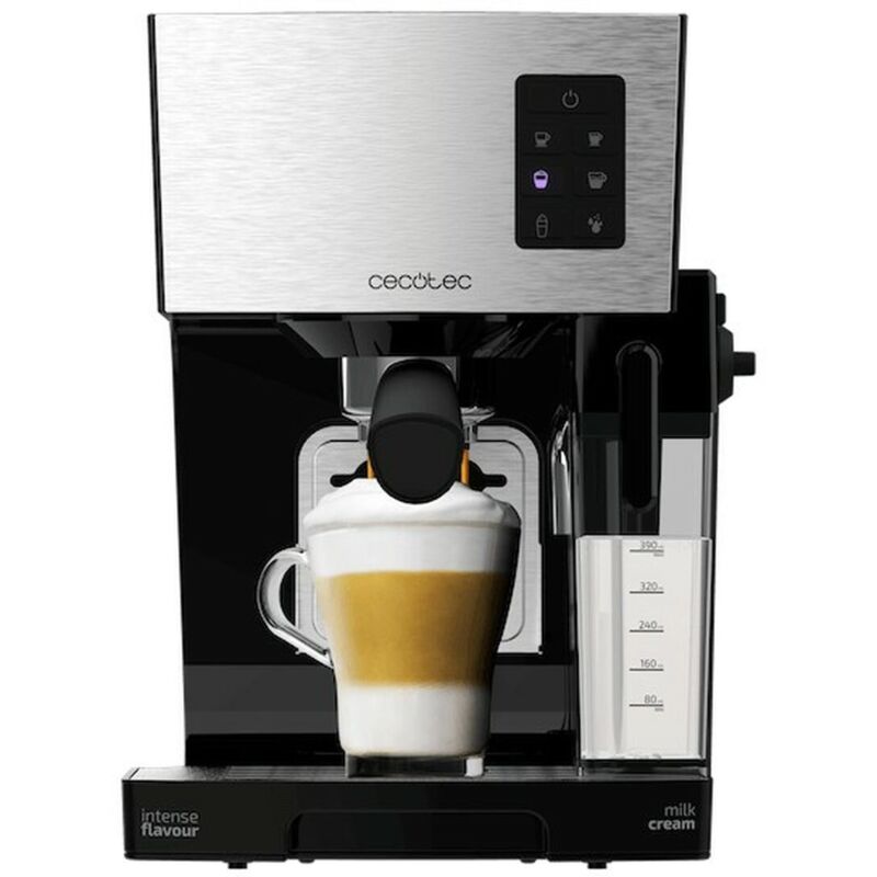 Cafetera Express Semiautomática Power Instant-Ccino 20, Potencia 1450W, Capacidad 400Ml, Tanque De Leche, 20 Bares De Presión, C
