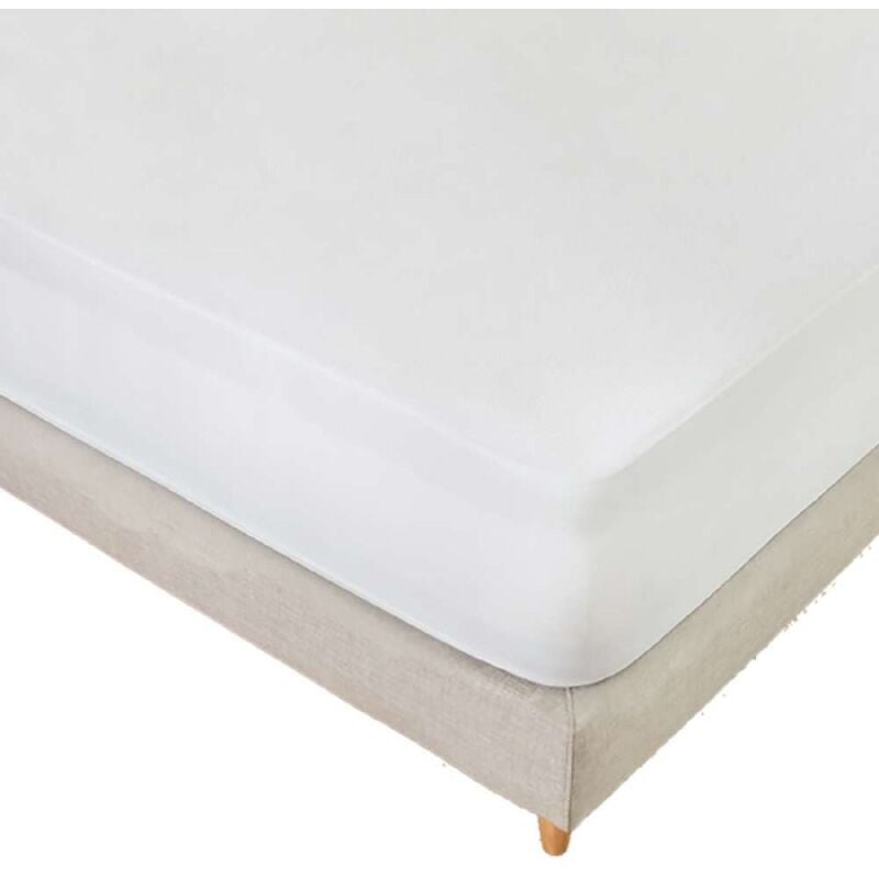 Protège-Matelas 200x180 Flow Prot Tmat1000 Tencel.Tencel Natural, Transpirable, Antimicótico, Antibacteriano. Adaptable Hasta 30 Cm. Lavado Fácil.