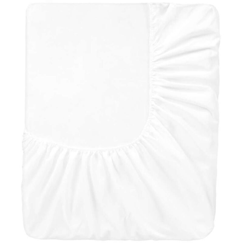 Protège-Matelas 200x90 Flow Protecmat2000 Cloudcot. 100% Coton, Doux, Garnissage de 250 Grs/M2. Adaptable jusqu'à 33 cm. Lavable Facilement. Fabriqué
