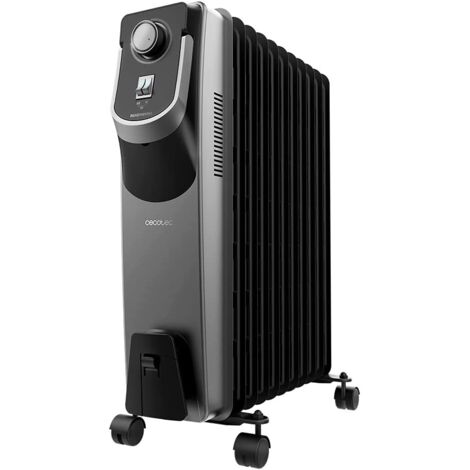Cecotec Radiador de aceite ReadyWarm 11000 Space 360 Black
