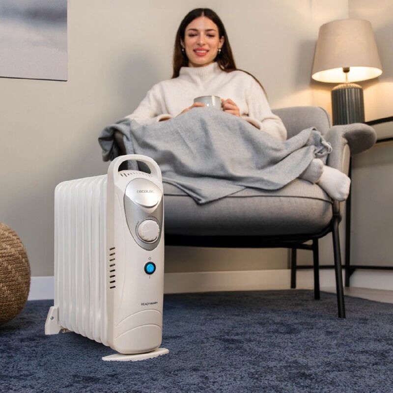 Cecotec - Radiateur bain d'huile ReadyWarm 900 Space White