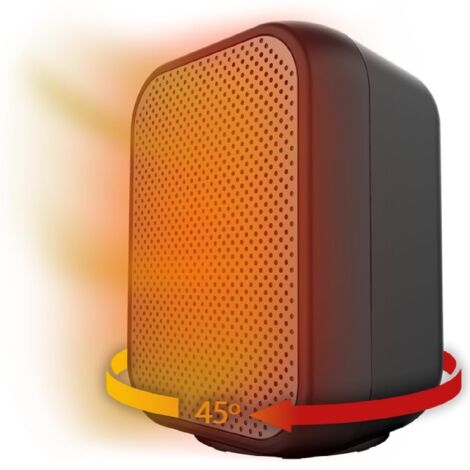 Cecotec ReadyWarm 1500 Max Céramique Rotatif Noir