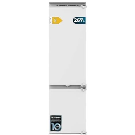 Cecotec Réfrigérateur combiné encastrable Bolero CoolMarket Combi BI-D FLW 267 E