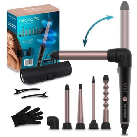 Cecotec Rizador de pelo manual cable SurfCare MultiWaves