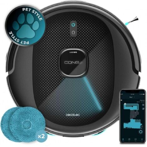Cecotec Robot aspirapolvere Conga 9590 Spin Revolution Ultra Power