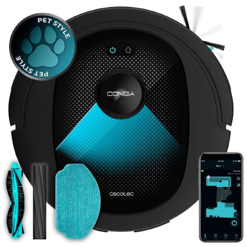 Cecotec - Robot aspirateur Conga 8490 Ultimate Ultra Power