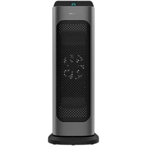 Cecotec Scaldabagno Ceramico Ready Warm 6800 Ceramic Sky Smart, 2000 W, Termostato Regolabile, Display LED, Timer, Oscillazione, Telecomando, Copertura 20 m2