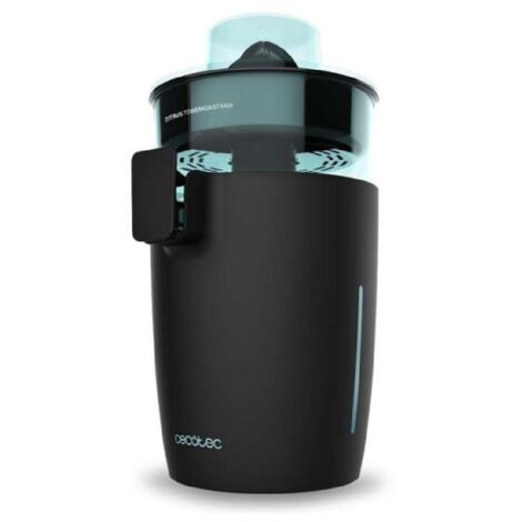Cecotec Spremiagrumi elettrico Zitrus TowerAdjust Easy Black 800 Inox