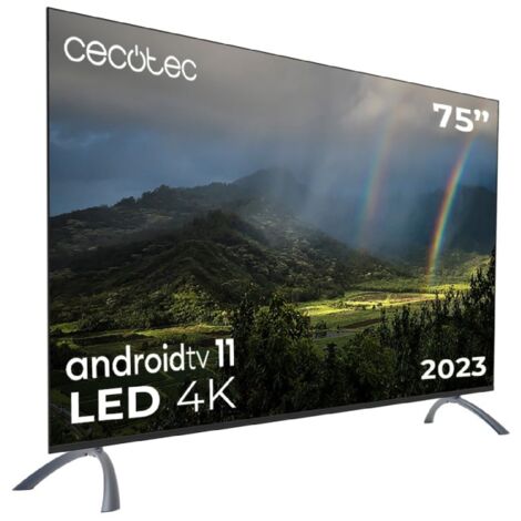 Cecotec Televisor QLED 75" Smart TV V2 Series VQU20075S Cecotec.