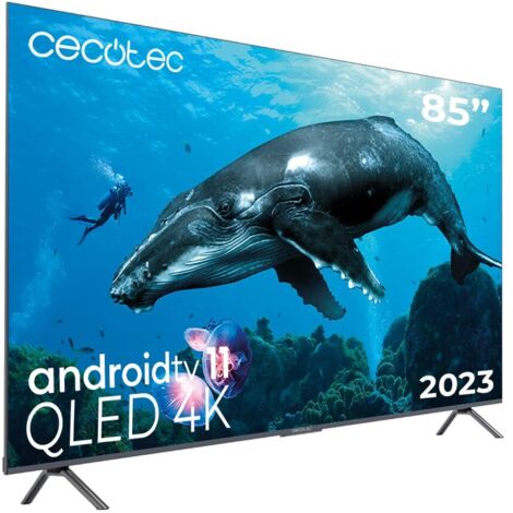 Cecotec Televisor QLED 85" Smart TV V3+ Series VQU30085+ Cecotec.