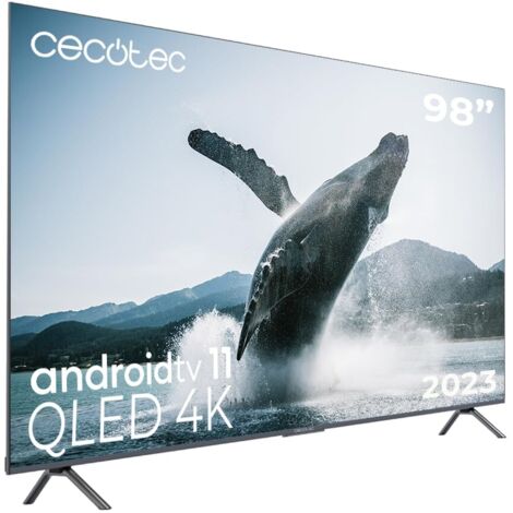 Cecotec Televisor QLED 85" Smart TV V3+ Series VQU30085+S Cecotec.