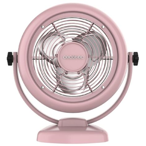 Cecotec Tischventilator EnergySilence 800 RetroDesk Pink